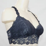 Gilligan & O'Malley Lace Pullover Nursing Wire Free Bralette SMALL Black - Better Bath and Beauty