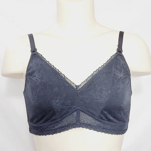 Gilligan & O'Malley Black Lace Wired Bra()