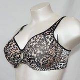 Lilyette 904 Plunge Into Comfort Keyhole Underwire Bra 42D Animal Print NWT - Better Bath and Beauty