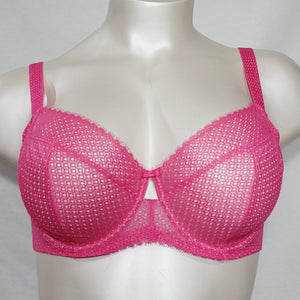 Paramour 115048 Dahlia 4-Section Cup Geo Lace UW Bra 42DDD
