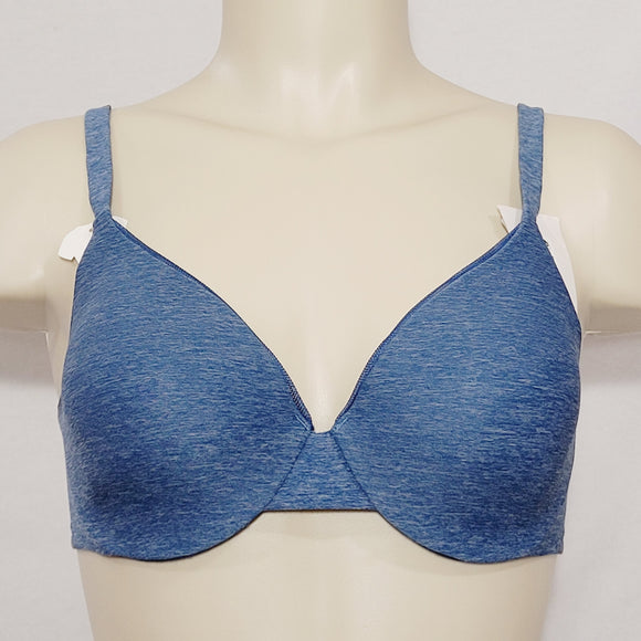 Hanes HU02 HP02 Ultimate T-Shirt Soft Underwire Bra 34C Deep Teal Heather NWT - Better Bath and Beauty