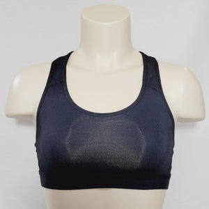 Champion C9 N9649 Power Core Wire Free Sports Bra SMALL Black Shimmer Dot - Better Bath and Beauty