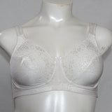 Leading Lady 504 "Where's-the-Wire?" Flexible Underwire Bra 38D White - Better Bath and Beauty