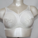 Exquisite Form 5100548 548 Fully Floral Lace Wire Free Bra 44B White NEW WITHOUT TAGS - Better Bath and Beauty