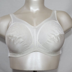 Exquisite Form 5100548 548 Fully Floral Lace Wire Free Bra 44C White NEW WITHOUT TAGS - Better Bath and Beauty