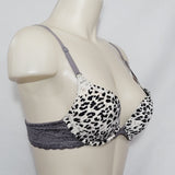 DISCONTINUED Maidenform 7180 One Fabulous Fit Embellished Push Up UW Bra 34A Animal Print NWT - Better Bath and Beauty