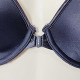 Vanity Fair 75294 Modern Coverage Back Smoothing Front Close UW Bra 34D Black - Better Bath and Beauty