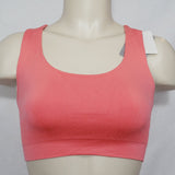Hanes HC35 Wire Free Sports Bra MEDIUM Hot Coral NEW WITH TAGS - Better Bath and Beauty