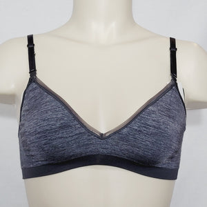 Hanes HCC2 ComfortFlex Seamless Wirefree Bra LARGE Gray NWT - Better Bath and Beauty