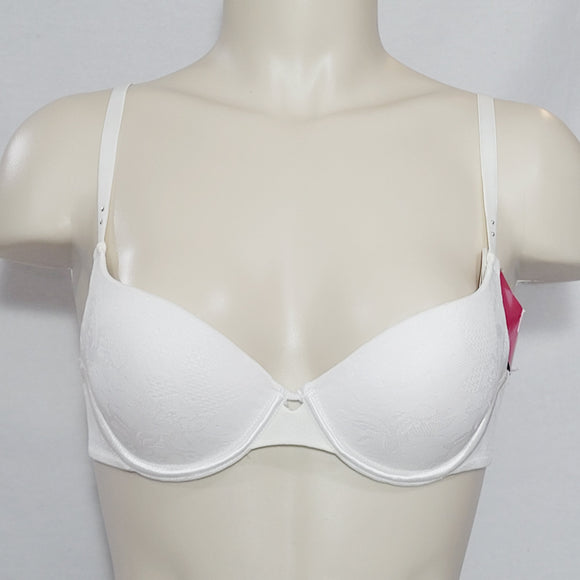 Lily of France 2175780 Your Perfect Lace Push Up Underwire Bra 32A White NWT - Better Bath and Beauty