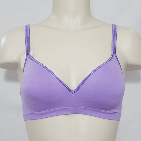 Hanes HC82 G262 Barely There 4028 Wire Free Soft Cup Bra SMALL Purple NWT - Better Bath and Beauty