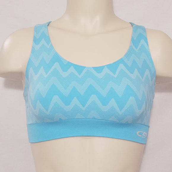 Champion N9525 Duo Dry Max Racerback Wire Free Sports Bra XS X-SMALL Blue NWT - Better Bath and Beauty