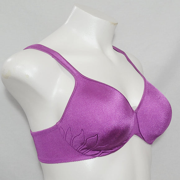 Bali 3353 Live It Up Seamless Underwire Bra 38C Hyacinth Violet NEW WITH TAGS - Better Bath and Beauty
