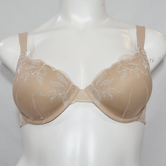 Motherhood Maternity Lace Covered Contour Cup Underwire Bra 36DD Nude - Better Bath and Beauty