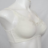Naturalwear 4022 CR4022 Claire Cami Style Wire Free Mastectomy Bra 34E White - Better Bath and Beauty