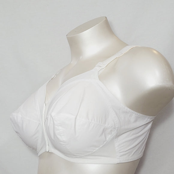 Exquisite Form 530 Front Close Poiny Bullet Wire Free Bra 40B White NEW WITHOUT TAGS - Better Bath and Beauty