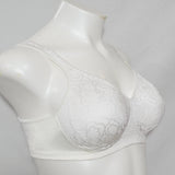 Playtex 4163 Cross Your Heart Side Shaping Wire Free Soft Cup Bra 38C White NWOT - Better Bath and Beauty