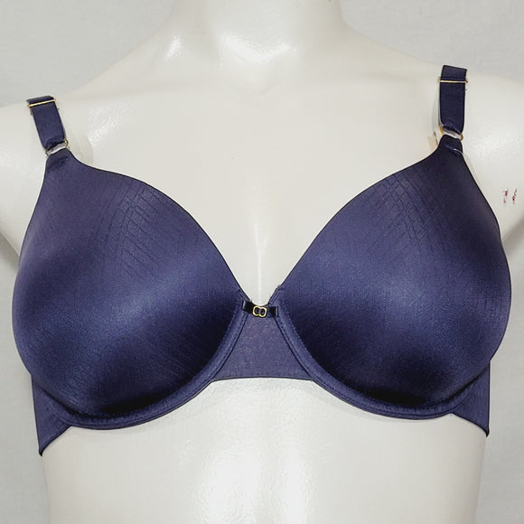 Vanity Fair 75345 Beauty Back Full Coverage Underwire Bra 36DD Diamond Night Blue NWT  New with Tags - Better Bath and Beauty