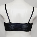 Sweet Treats Long Line Wire Free Lace Crop Bralette MEDIUM Black NWT - Better Bath and Beauty