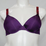 Natori 136001 Body Double Full Fit Contour Underwire Bra 32DD Purple - Better Bath and Beauty