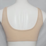 Dr. Rey's Shapewear 90% Cotton Front Close Wire Free Bra MEDIUM Nude NWT - Better Bath and Beauty