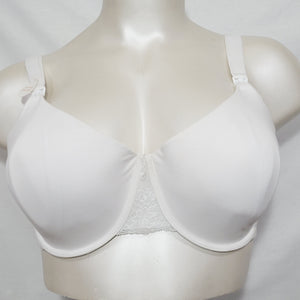 Gilligan O'Malley 88% Cotton Nursing Maternity Lace Trim UW Bra 42DD White NWT - Better Bath and Beauty