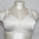 Playtex Secrets 4930 Sensationally Sleek Wire Free Front Closure Bra 40C White - Better Bath and Beauty