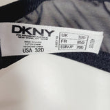 DKNY 453105 Lace Love Story Lined Demi Underwire Bra 32D Black - Better Bath and Beauty