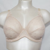 Goddess 802 Unlined Lace Underwire Bra 38DDD/38E Nude - Better Bath and Beauty