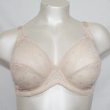 Goddess 802 Unlined Lace Underwire Bra 38DDD/38E Nude - Better Bath and Beauty