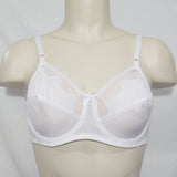 Bali 180 0180 Flower Underwire Bra 42C White NEW WITH TAGS - Better Bath and Beauty