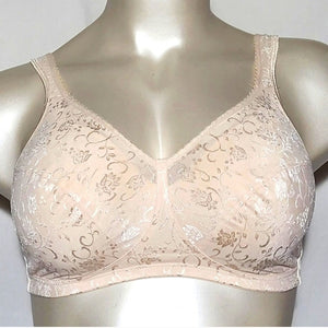 Playtex 4608 18 Hour Stylish Support Bra 40B Light Beige NEW WITHOUT TAGS