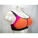 Champion N9643 Power Shape Max Zip Front Wire Free Sports Bra XS X-SMALL Papaya Pink - Better Bath and Beauty