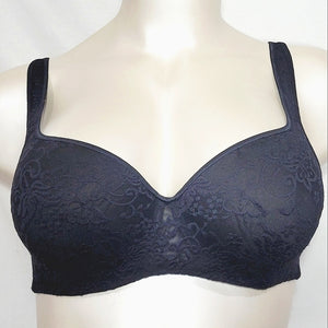 Cacique Hidden Underwire Lace Contour Cup Bra 40C Black - Better Bath and Beauty