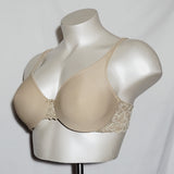 Lilyette 480 Tailored Lace Minimizer Underwire Bra 42C Beige NEW WITH TAGS - Better Bath and Beauty