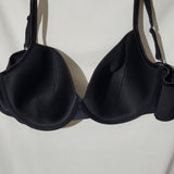 Cacique 93% Cotton Molded Cup Convertible Underwire Bra 46DD Black - Better Bath and Beauty