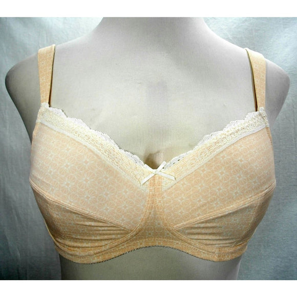 Amoena 43905 Tracy Wire Free Mastectomy Bra 32A Apricot & Ivory NEW WITH TAGS - Better Bath and Beauty