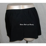 Aqua Couture Swim Suit Skirt Skirtini Skort Swim Bottom Size 22W Black NWT - Better Bath and Beauty