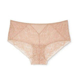 Ava & Viv Plus Size Semi Sheer Lace Hipster 3X Honey Beige - Better Bath and Beauty