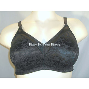 Bali 3372 Double Support Spa Closure Wire Free Bra 42C Black - Better Bath and Beauty
