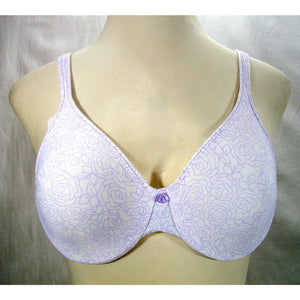 Bali 3383 Passion For Comfort Underwire Bra 40C Lavender Floral NWT - Better Bath and Beauty