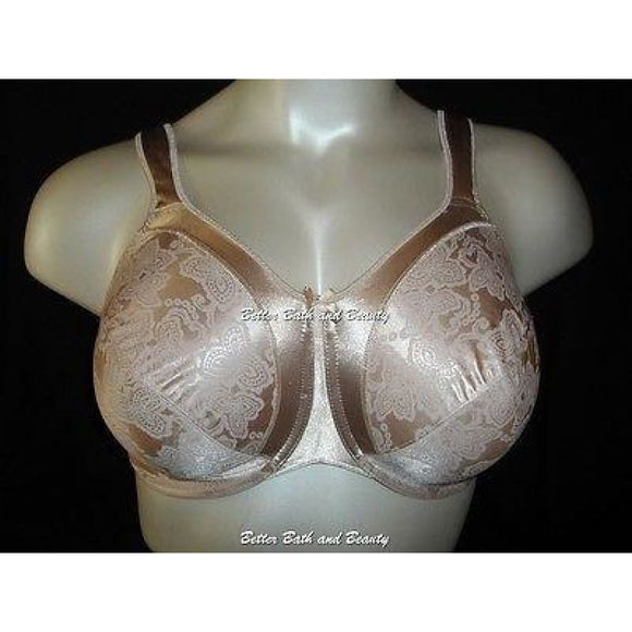 Bali 3562 Satin Tracings Underwire Bra 40C Nude NEW WITH