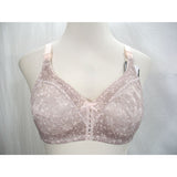 Bali 3820 Flexible Support Wirefree Wire Free Bra 38B Pink Chic Lace NWT - Better Bath and Beauty