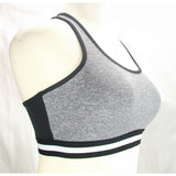 Bongo Junior's Cropped Athletic Tank Top Wire Free Sports Bra MEDIUM Gray - Better Bath and Beauty