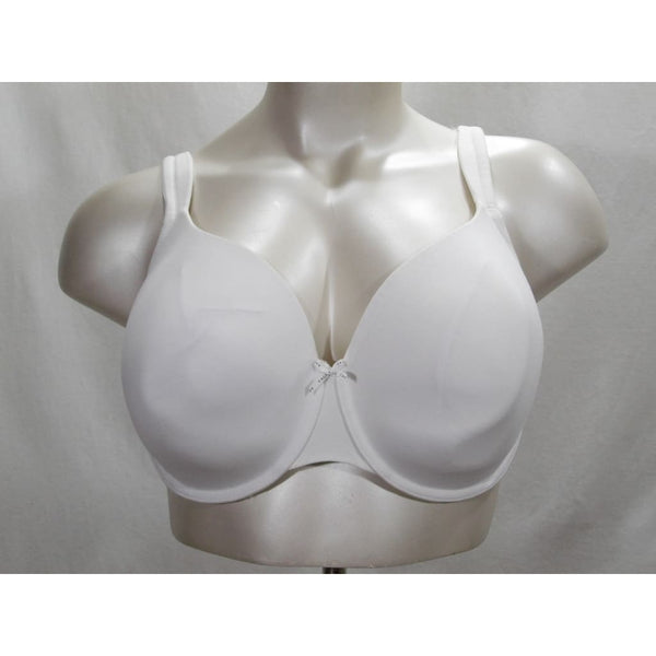 Cacique Plunge Bra 40D Underwire Cotton Blend Padded Cups