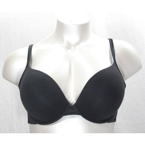 Cacique, Intimates & Sleepwear, Cacique Lightly Lined Tshirt No Wire Bra  Molded Cups Black Size 4ddd 40e
