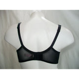 Cacique Lace Illusion Neckline French Full Coverage Underwire Bra 40C Black NWOT - Better Bath and Beauty