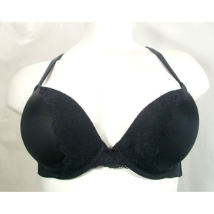 Cacique Lightly Padded Lace Trimmed Convertible Underwire Bra 40C Black - Better Bath and Beauty
