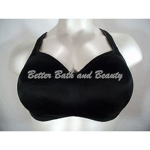 Cacique Seamless Cup Satin Hidden Underwire Bra 40D Black - Better Bath and Beauty