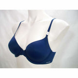 Calvin Klein Perfectly F3837 Fit Full Coverage T-Shirt Underwire Bra 32B Dark Blue NWT - Better Bath and Beauty